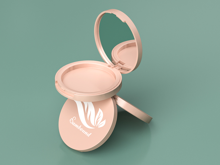 按扣式散粉高光修容盒包材注塑加工 按扣式散粉高光修容盒包材注塑加工