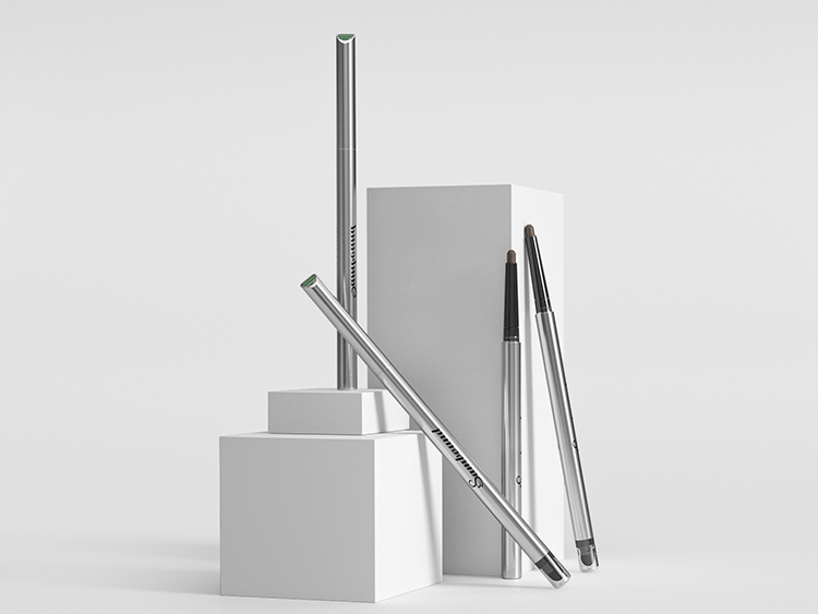 雙頭兩用眉筆空管包材注塑加工 雙頭兩用眉筆空管包材注塑加工