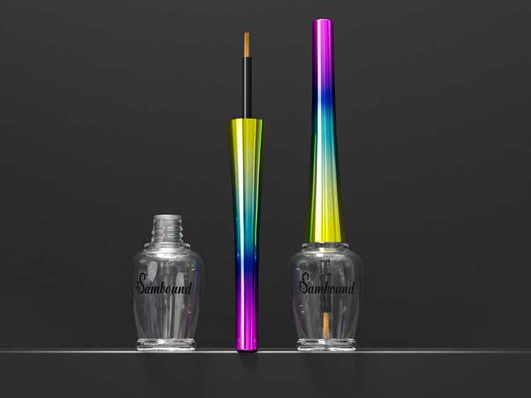 漸變色眼線增長(zhǎng)液空瓶注塑加工 漸變色眼線增長(zhǎng)液空瓶注塑加工