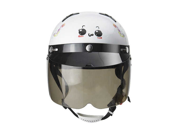 廠家批發(fā)電動車兒童頭盔安全帽半盔