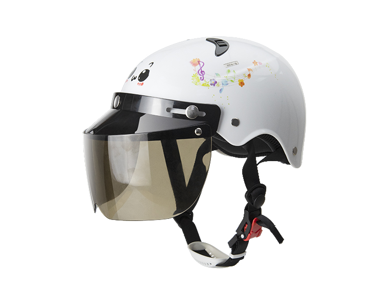 廠家批發(fā)電動車兒童頭盔安全帽半盔