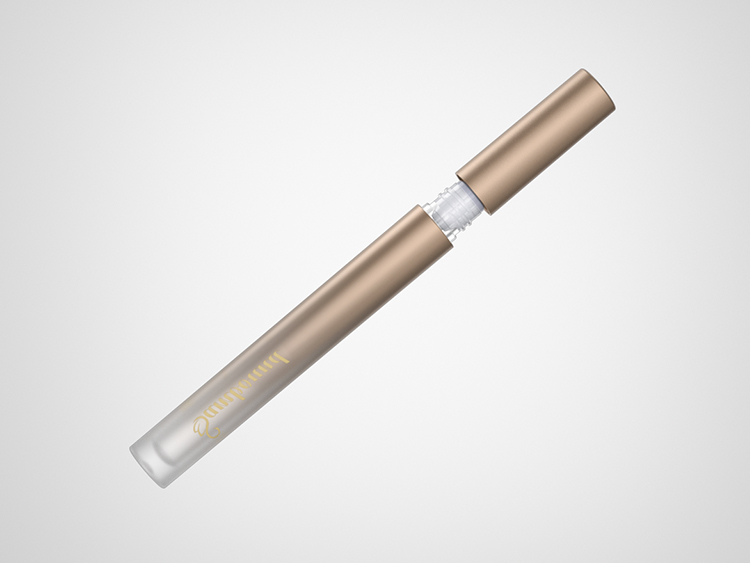 磨砂漸變空唇彩管注塑加工 磨砂漸變空唇彩管注塑加工