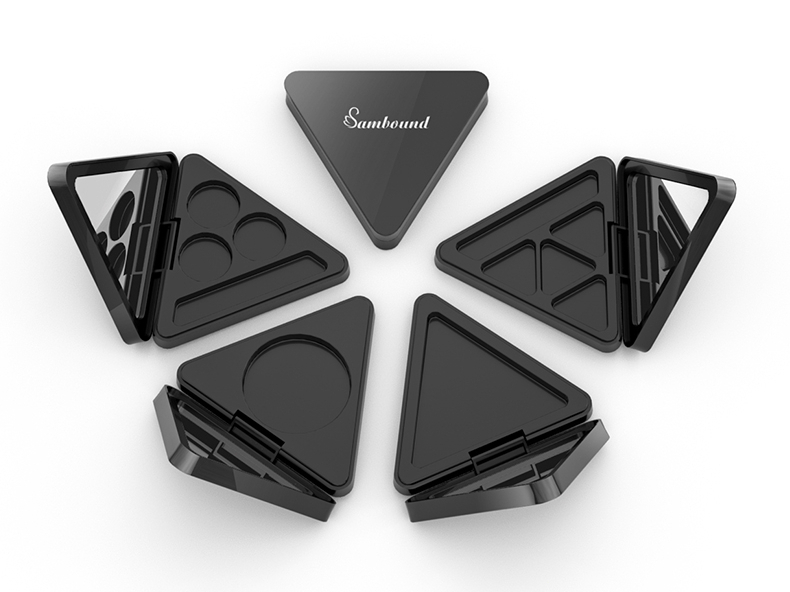 定制三角形眼影盤(pán)塑料包裝