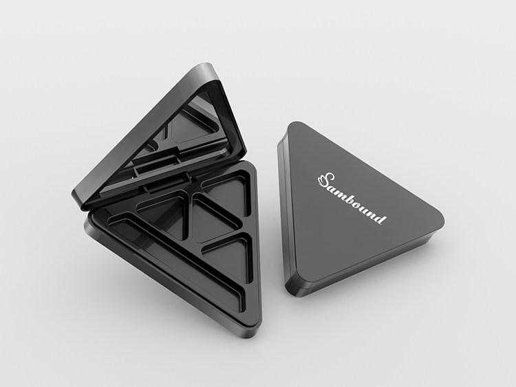 定制三角形眼影盤(pán)塑料包裝