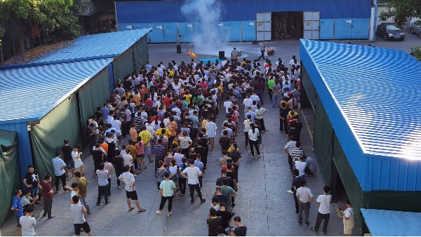 防患于未“燃”，世邦注塑模具制造廠消防演習(xí)