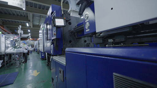 世邦注塑車間展示